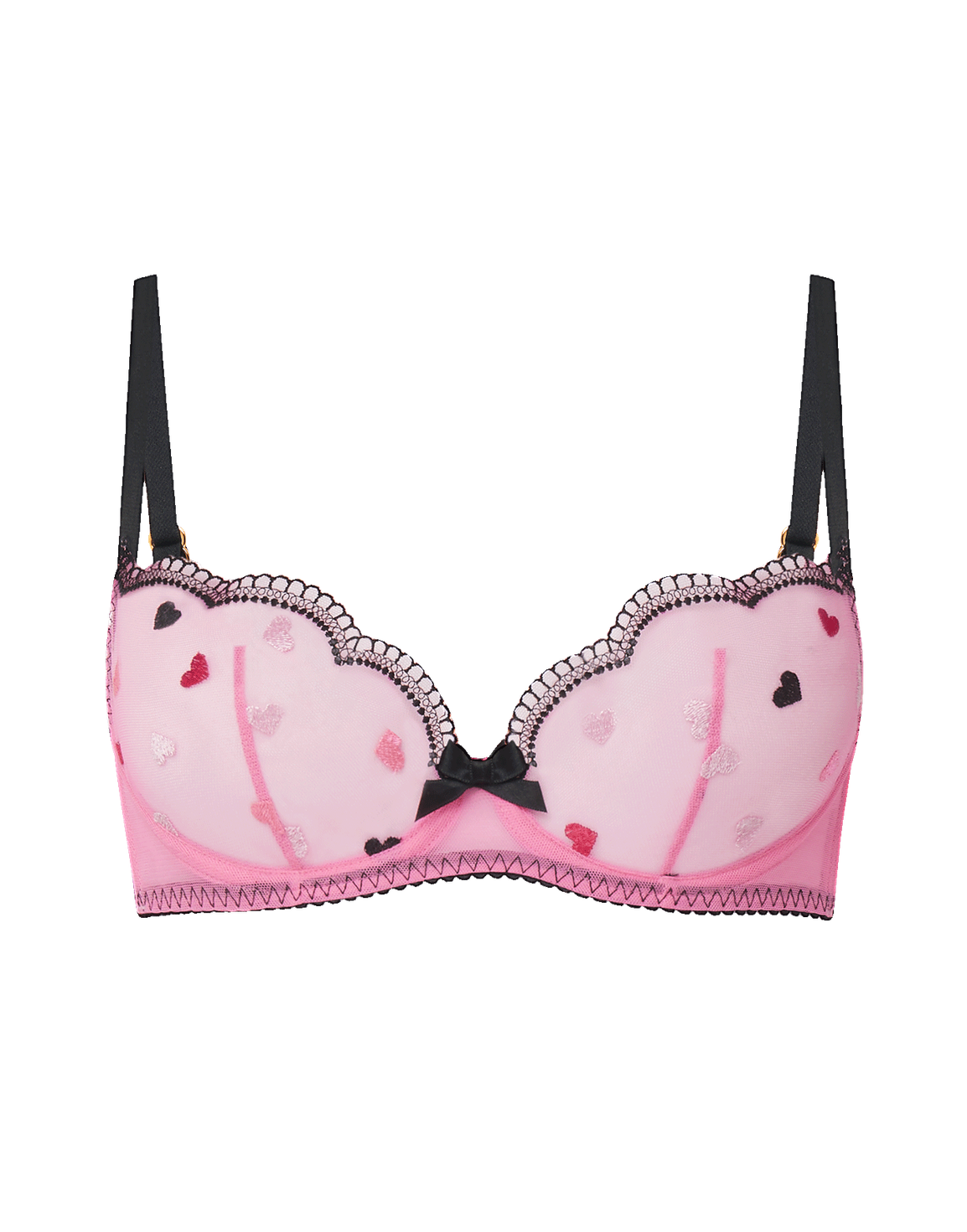 Conny Plunge Underwired Bra Pink | Agent Provocateur