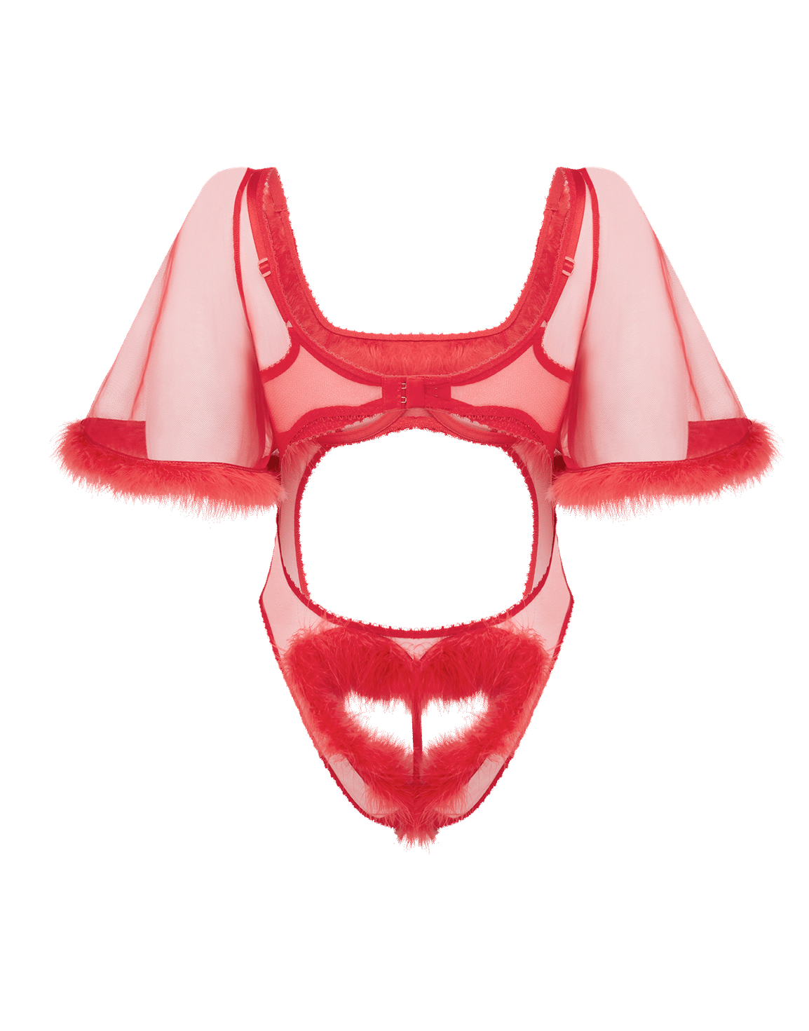 Inezza Bodysuit Red | Agent Provocateur