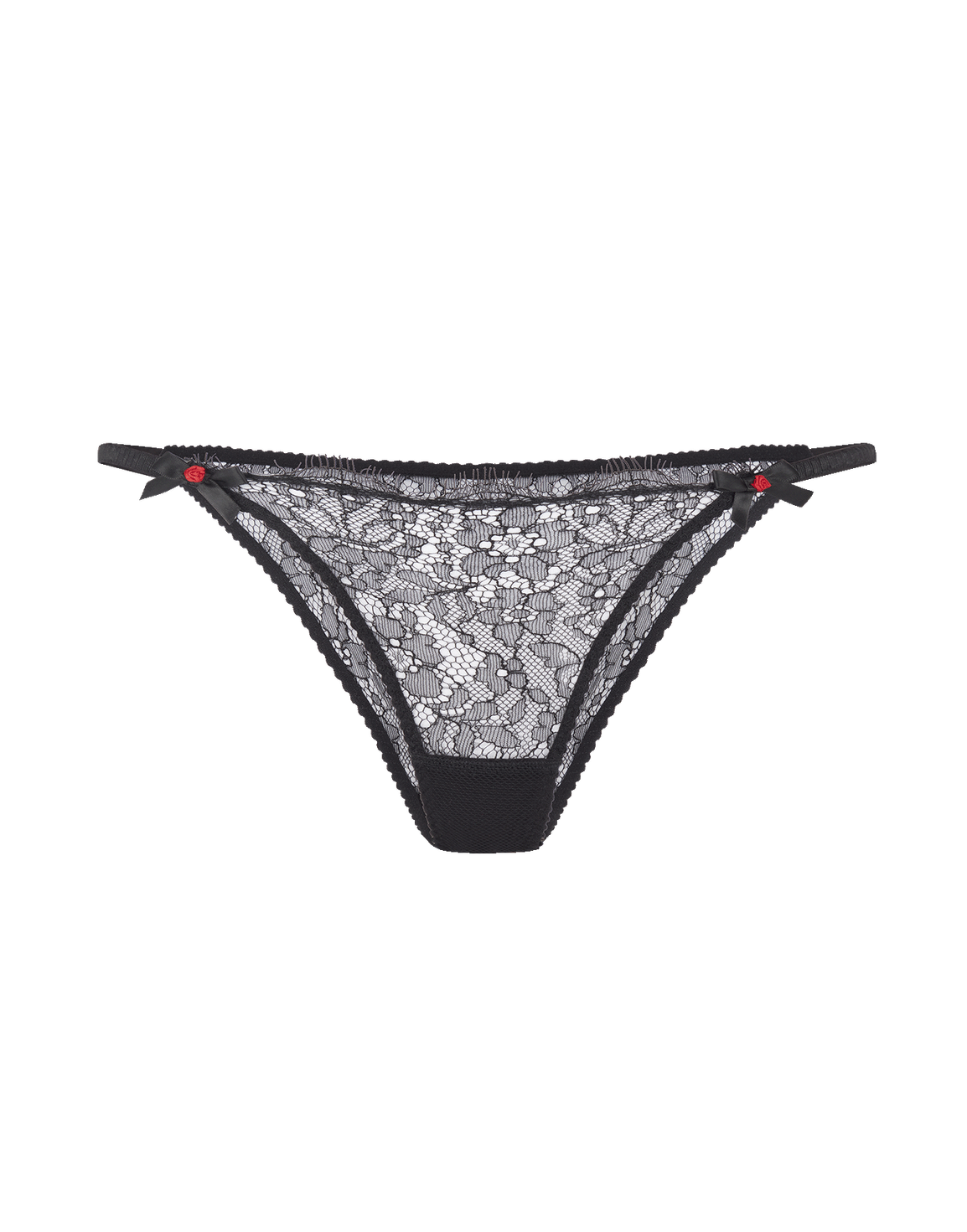 Lorna Lace Full Brief Black | Agent Provocateur