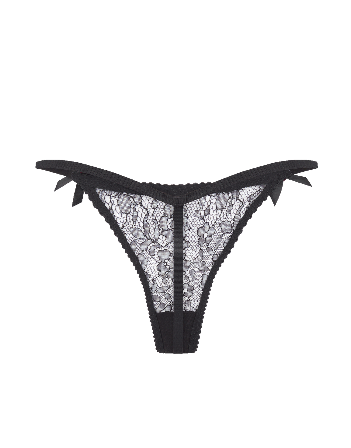 Lorna Lace Thong Black | Agent Provocateur