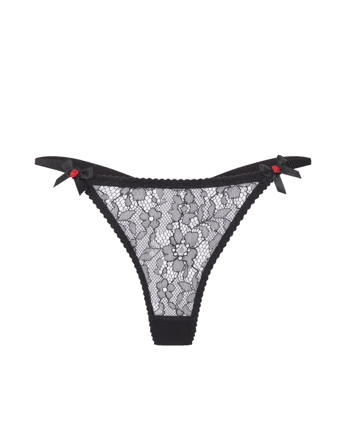 Lorna Lace Thong Black | Agent Provocateur