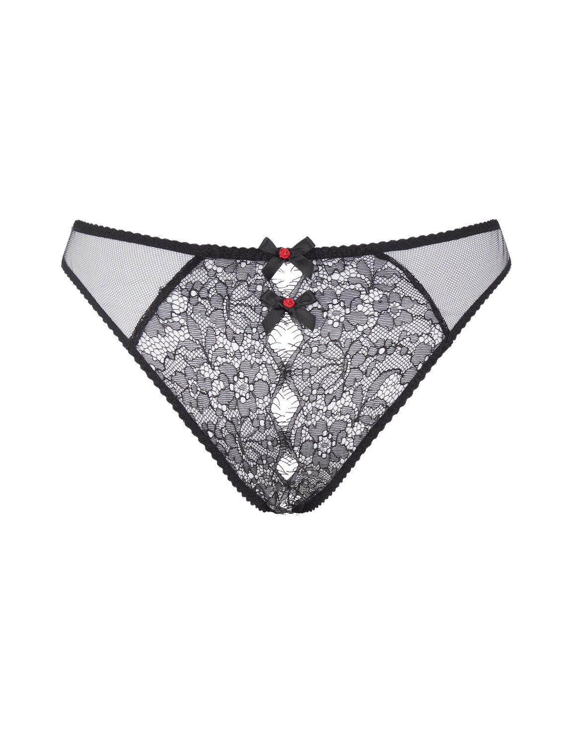 Lorna Lace Ouvert Black | Agent Provocateur