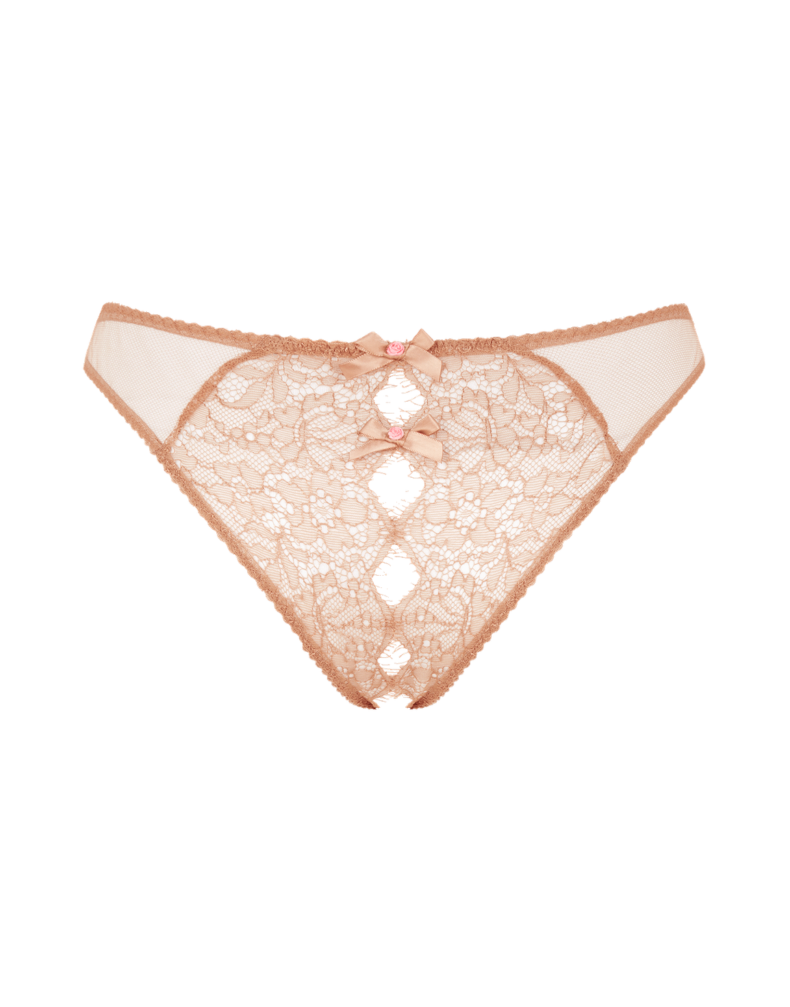 Lorna Lace Ouvert Praline | Agent Provocateur