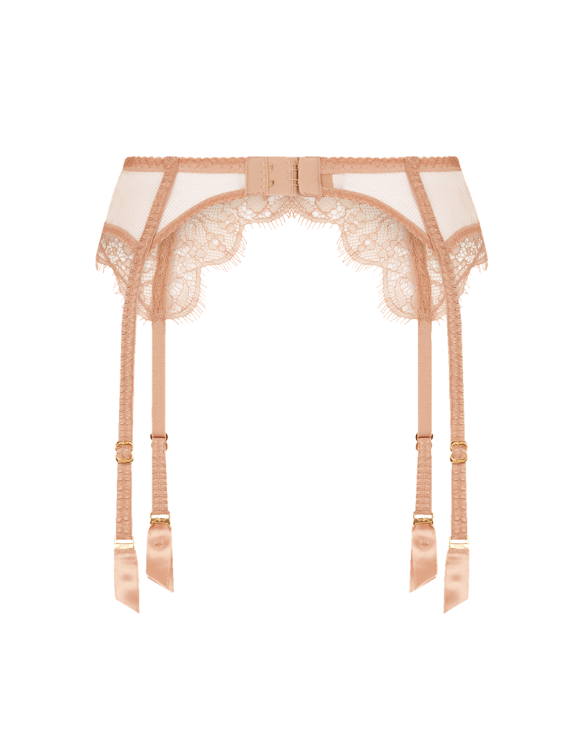 Lorna Lace Suspender Praline | Agent Provocateur
