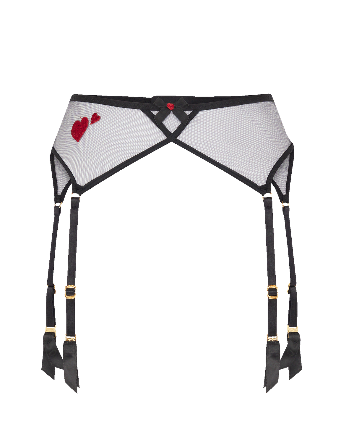 Talley Suspender Black | Agent Provocateur
