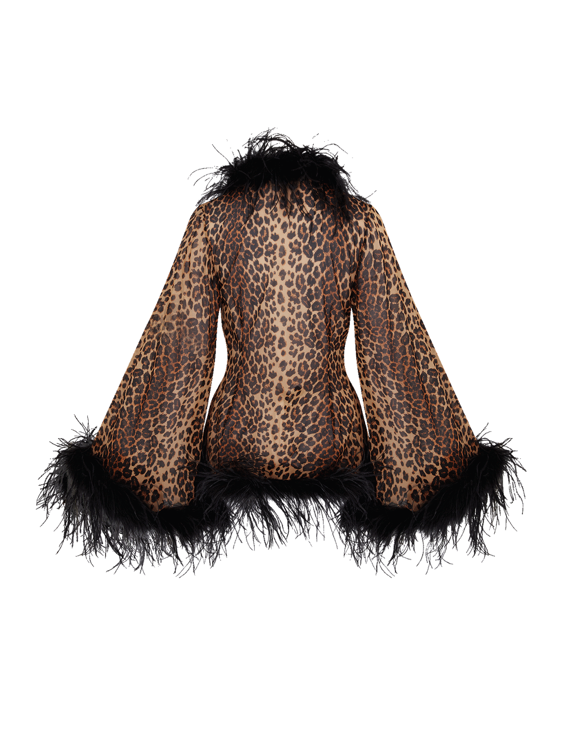 Leodora Short Gown Leopard | Agent Provocateur