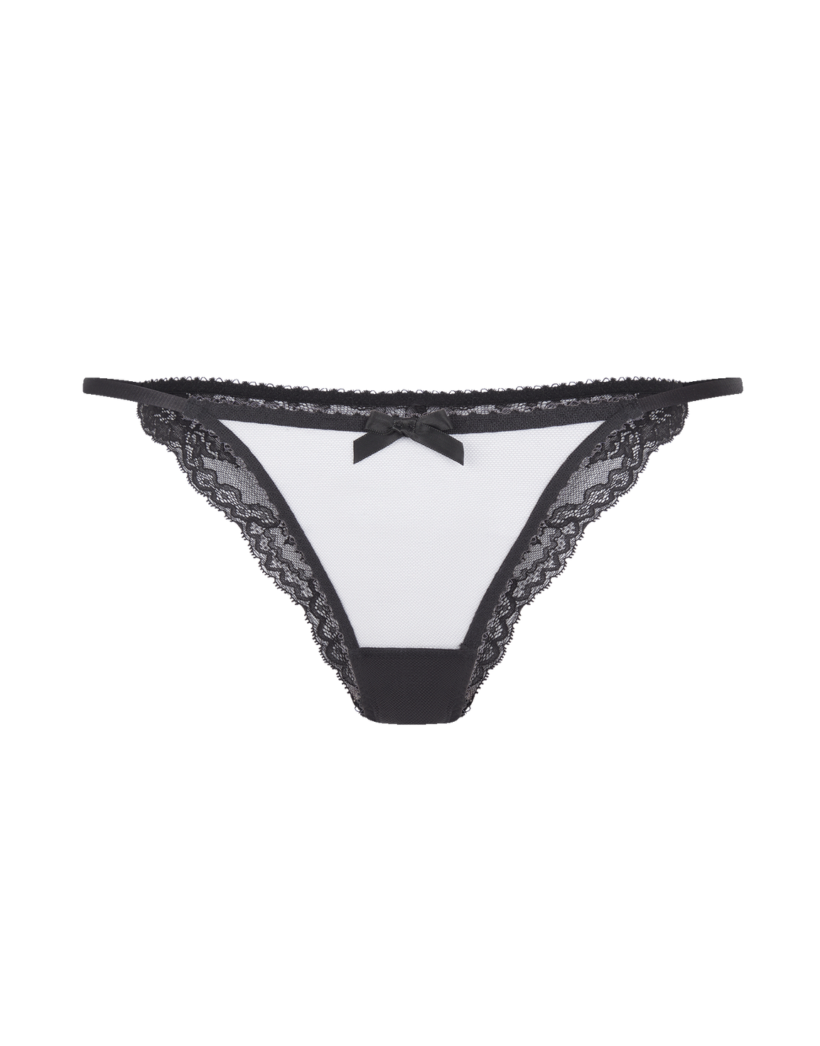 ETTIE LACE FULL BRIEF Black | Agent Provocateur