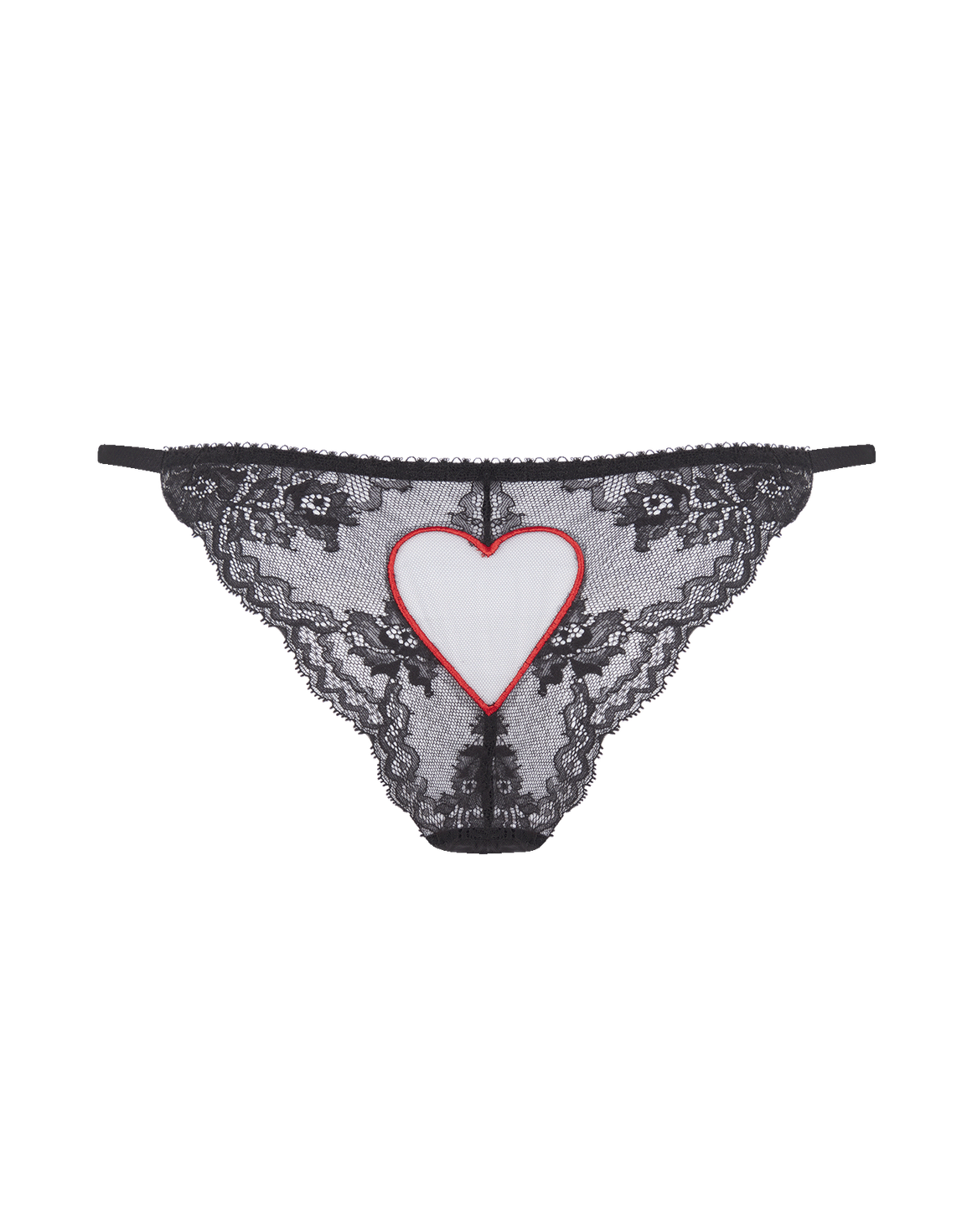 ETTIE LACE OUVERT Black | Agent Provocateur