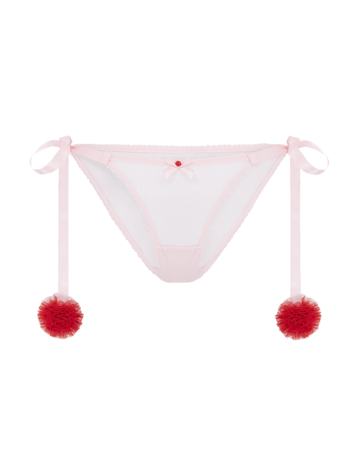 Kiss Me Tie Side Brief Pink | Agent Provocateur