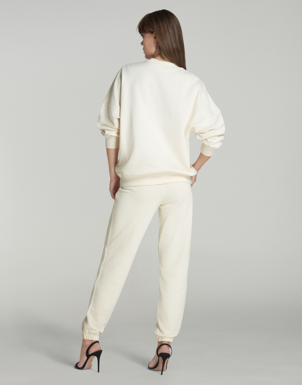 Rayley Sweatshirt Oat/Black | Agent Provocateur