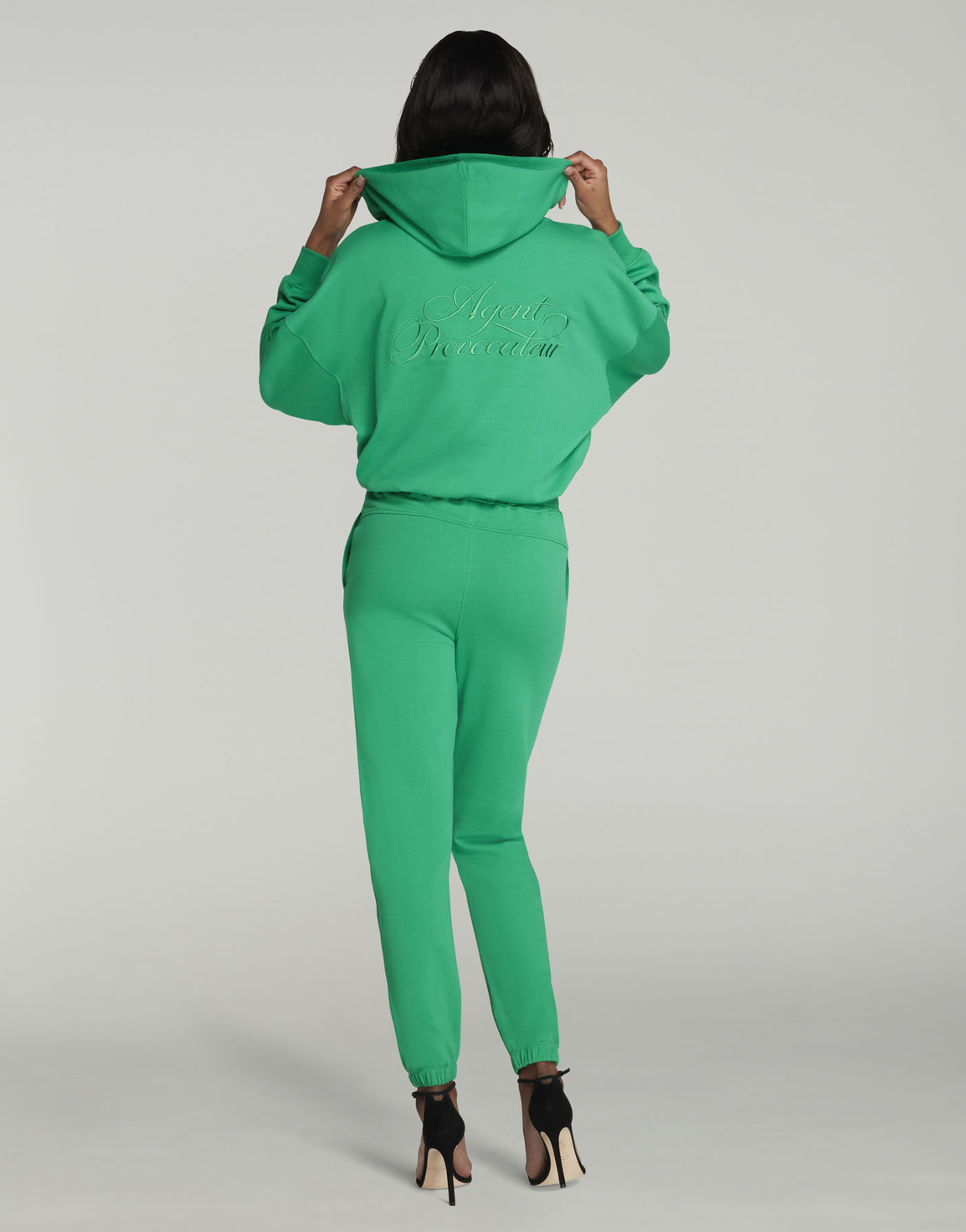 Rayley Hoodie Green/Green | Agent Provocateur