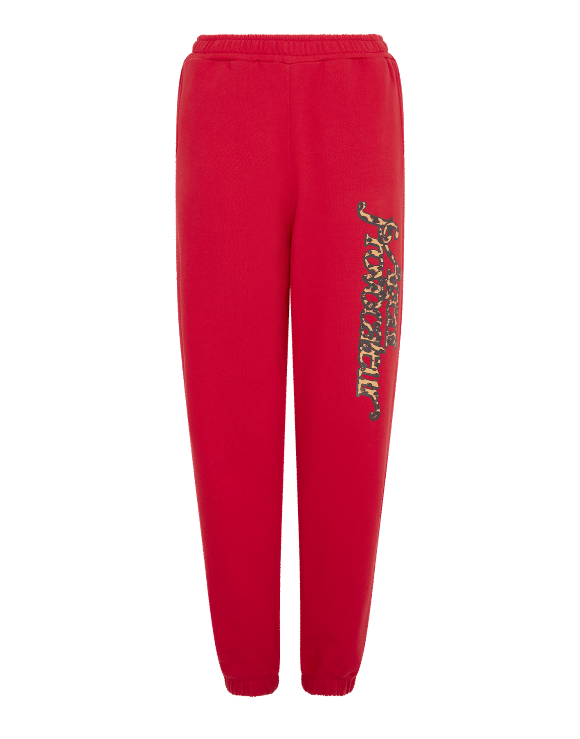 Rayley Jogging Trousers Red/Leopard | Agent Provocateur