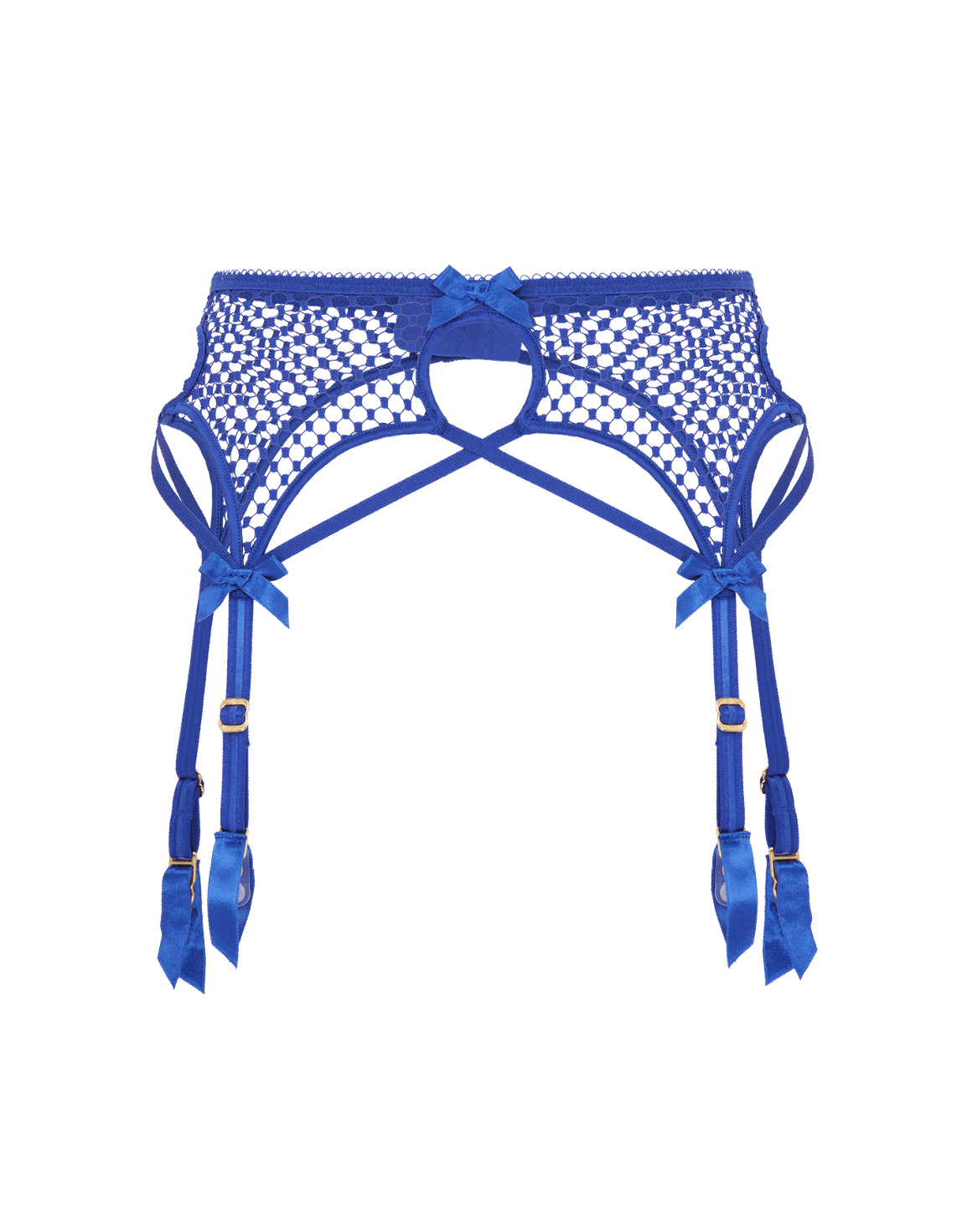 Cassius Suspender Blue | Agent Provocateur