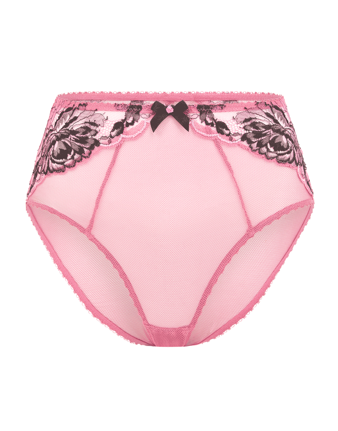 Yara High Waisted Brief Pink | Agent Provocateur