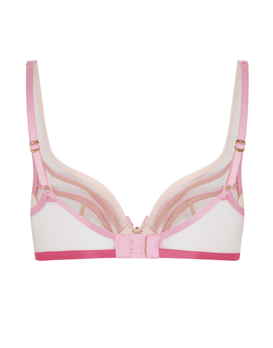Candie Plunge Underwired Bra Pink | Agent Provocateur