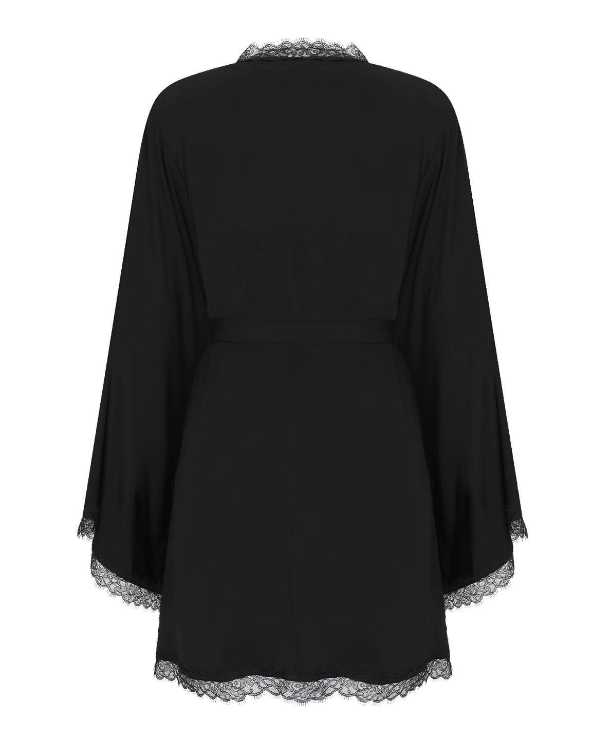 Gisele Short Kimono Black  | Agent Provocateur