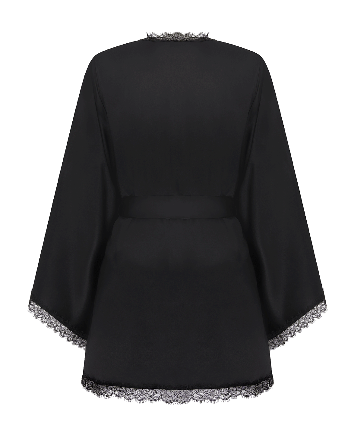 Gisele Short Kimono Black | Agent Provocateur