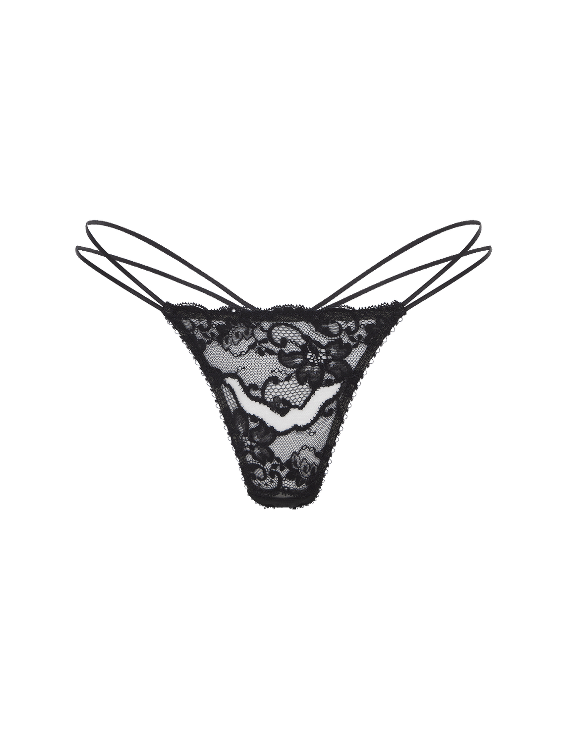 Zanah Thong Black | Agent Provocateur
