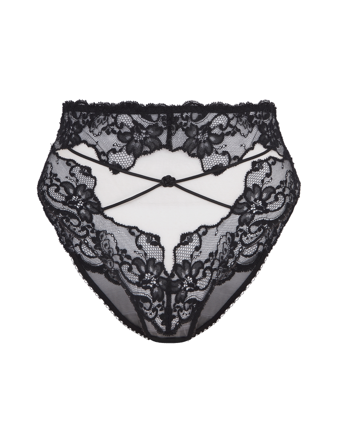 Zanah High Waisted Brief Black | Agent Provocateur