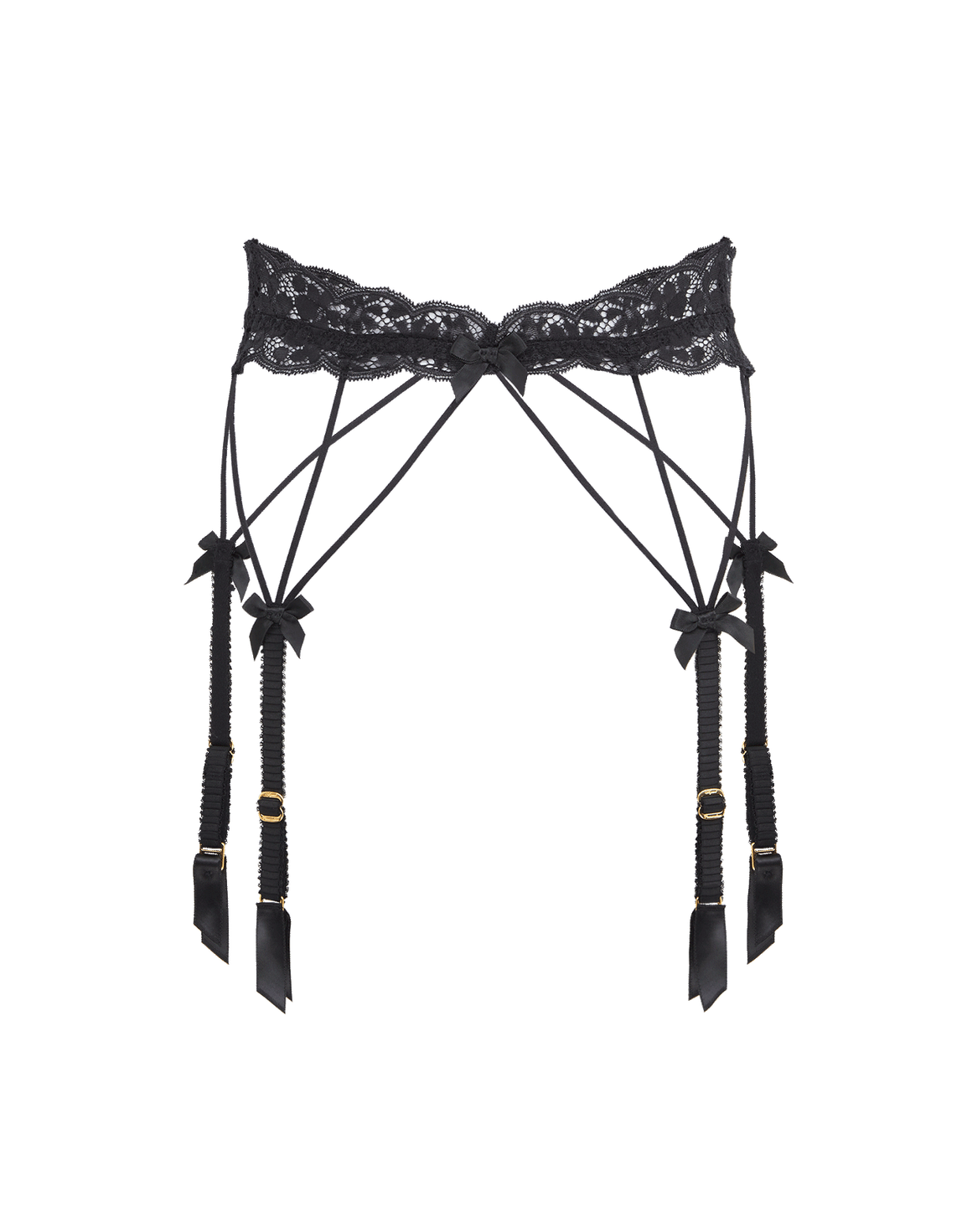 Dedee Suspender Black | Agent Provocateur