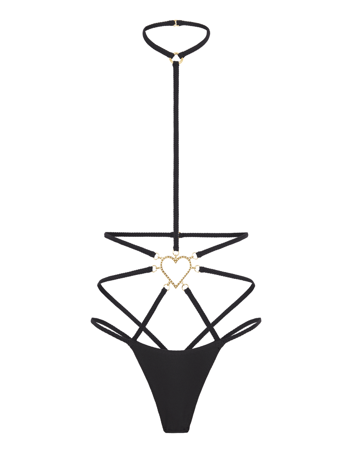Aurorah Playsuit Black | Agent Provocateur