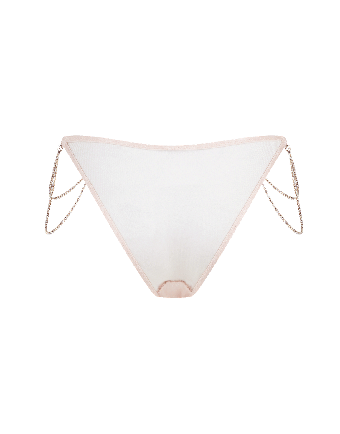 Jasmira Detachable Chain Full Brief Pink | Agent Provocateur