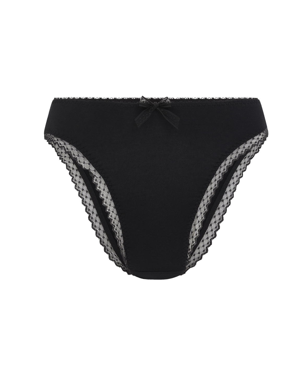 Carri High Waisted Brief Black | Agent Provocateur