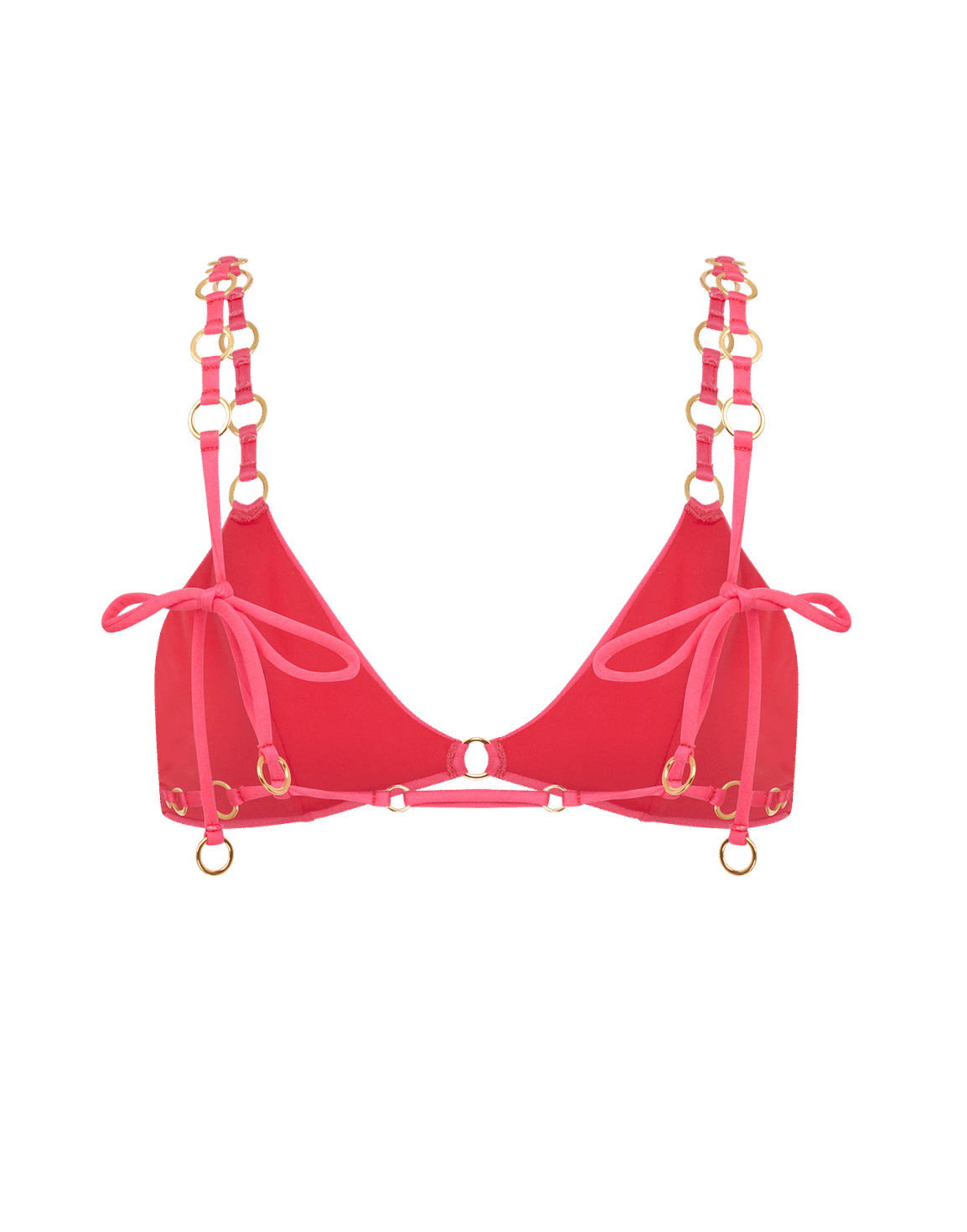 Ashia Tie Side Bikini Top Pink | Agent Provocateur