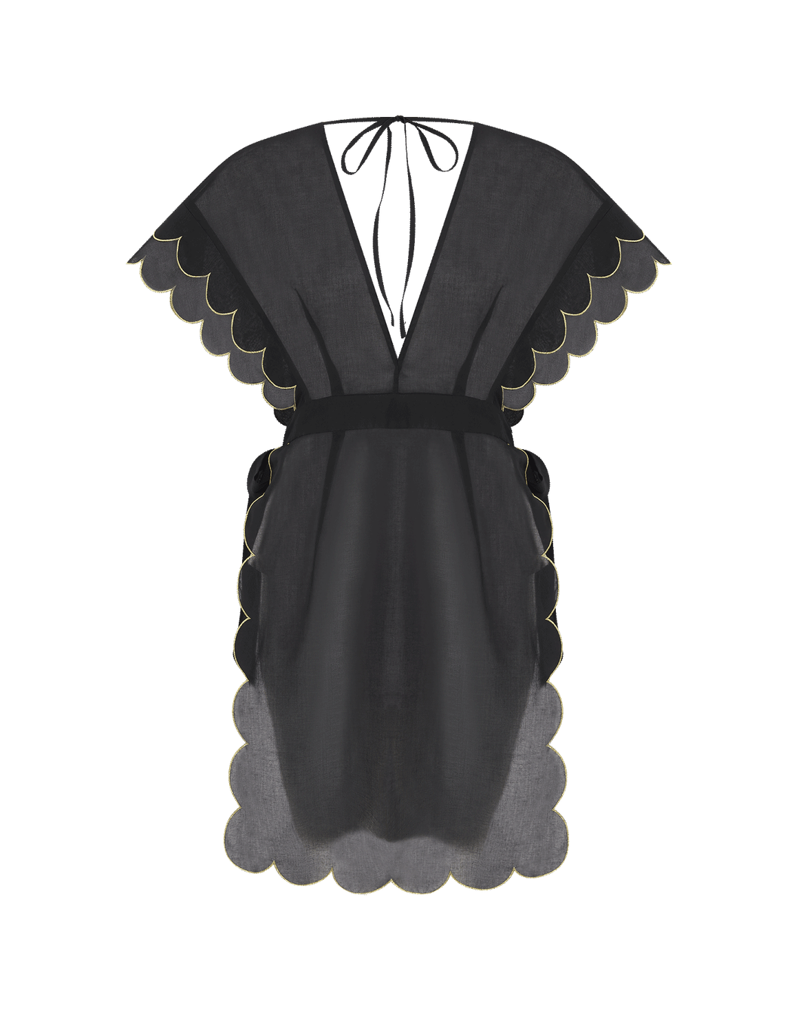 Lorna Short Kaftan Black | Agent Provocateur