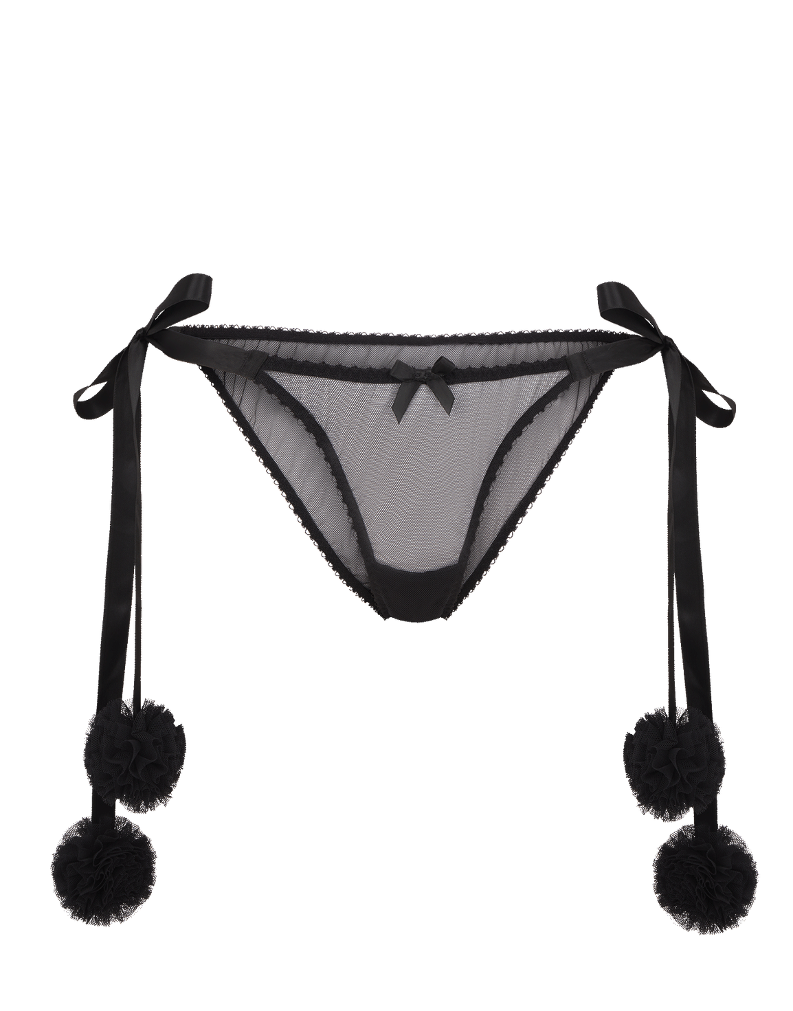 Luckycharm Tie Side Brief Black | Agent Provocateur