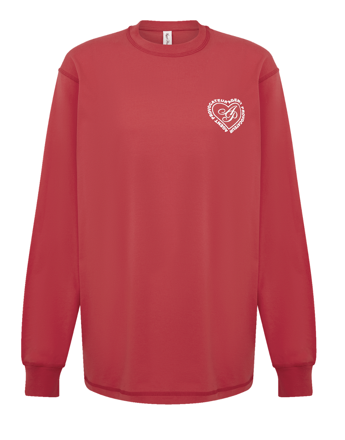 Darsia Long Sleeve T-Shirt Red | Agent Provocateur
