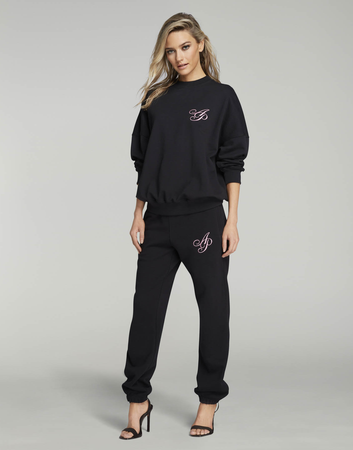 Rayley Crew Sweatshirt Black | Agent Provocateur
