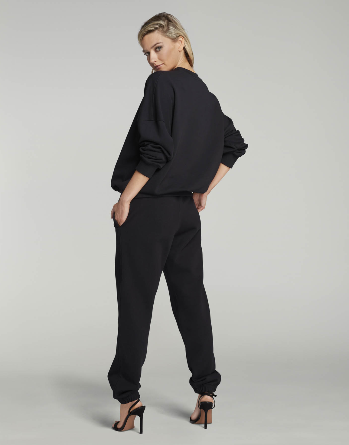 Rayley Crew Sweatshirt Black | Agent Provocateur