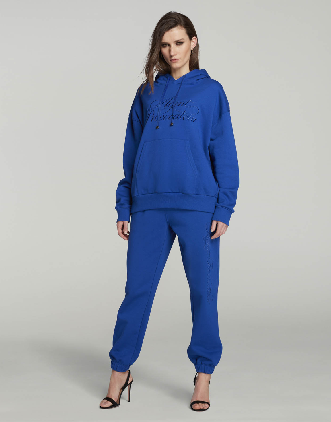 Rayley Oversized Hoodie Blue | Agent Provocateur