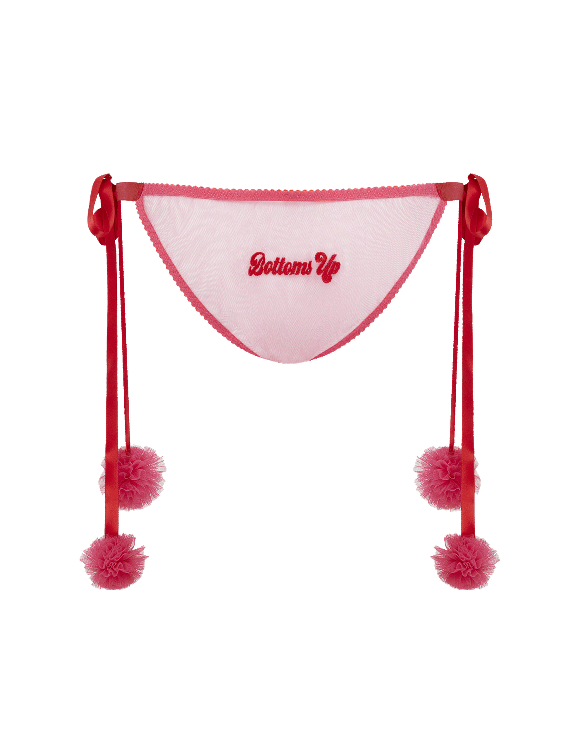 Bottoms Up Tie Side Brief Pink | Agent Provocateur