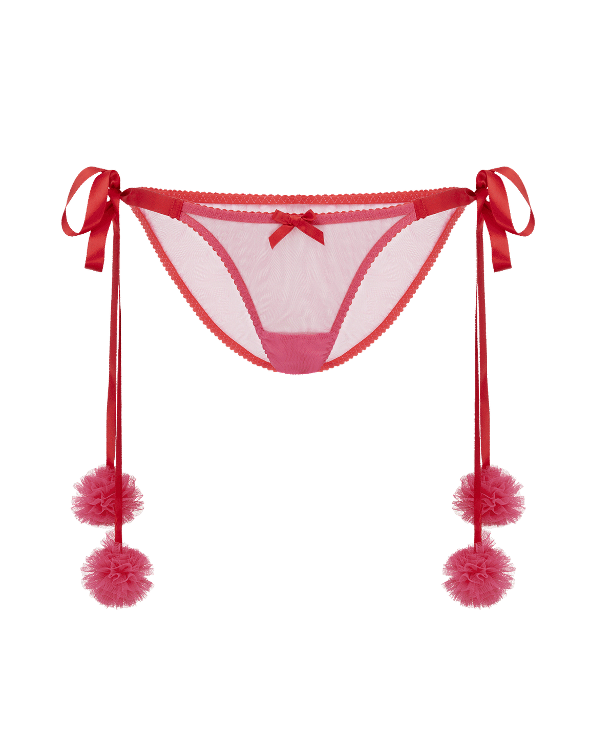 Bottoms Up Tie Side Brief Pink | Agent Provocateur