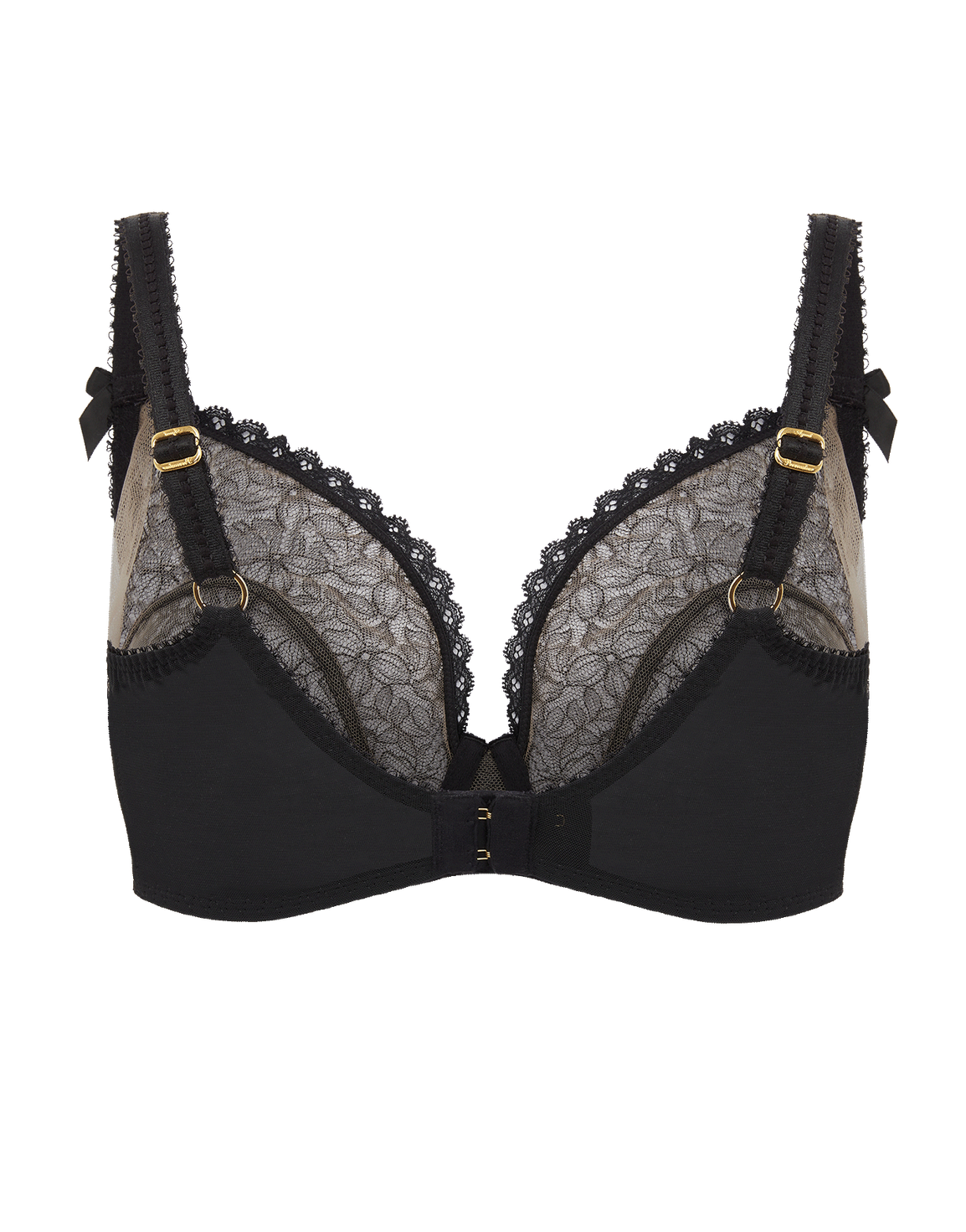 Aliza Plunge Underwired Bra Black | Agent Provocateur