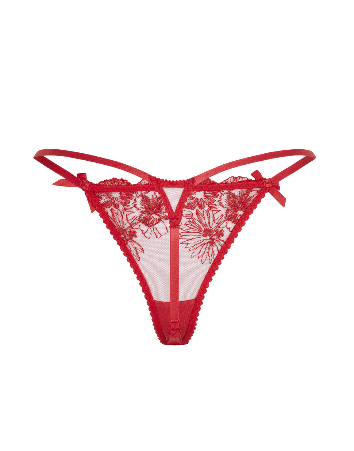 Astria Thong Metallic Red | Agent Provocateur
