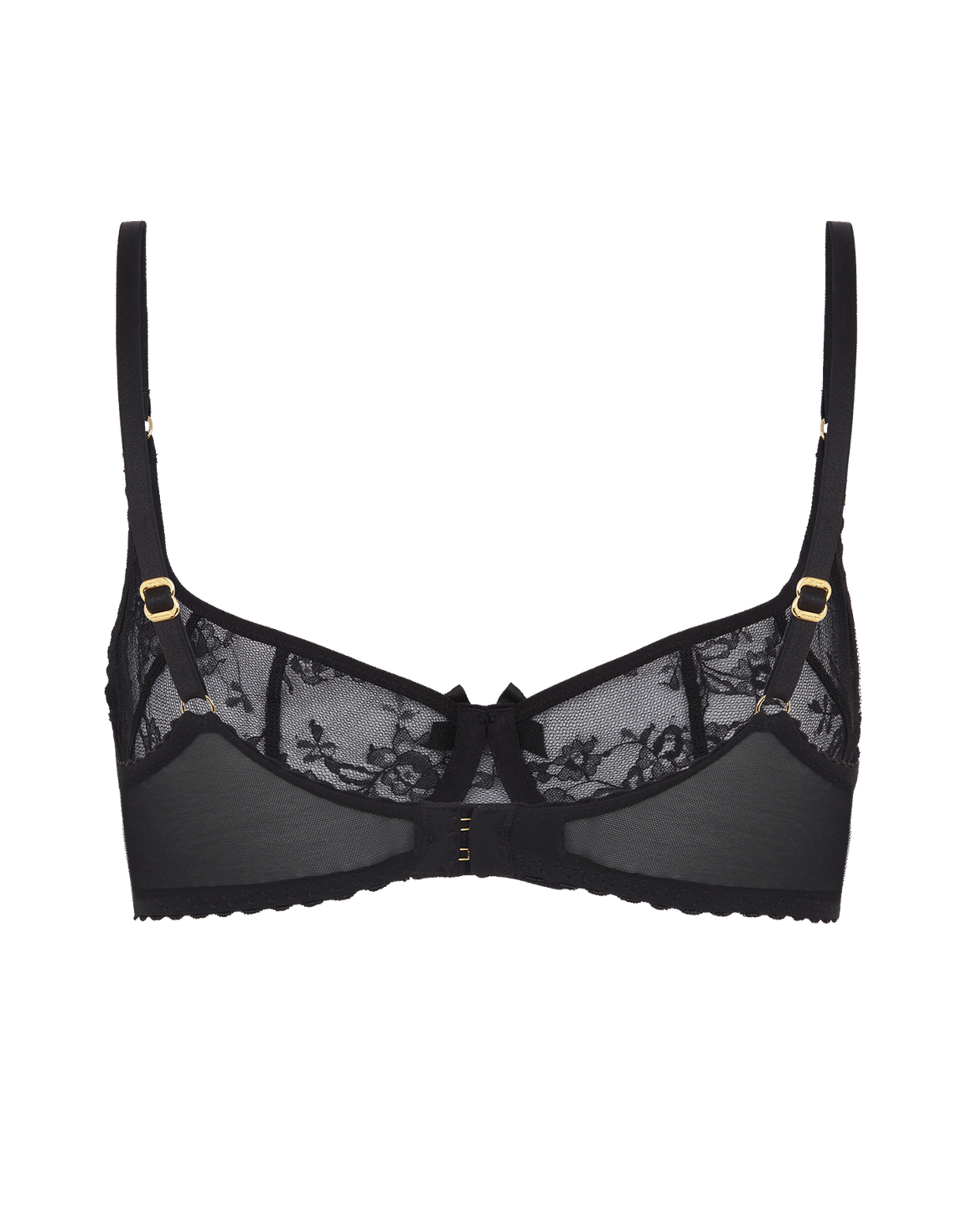 Sachaa Balconette Underwired Bra Black | Agent Provocateur