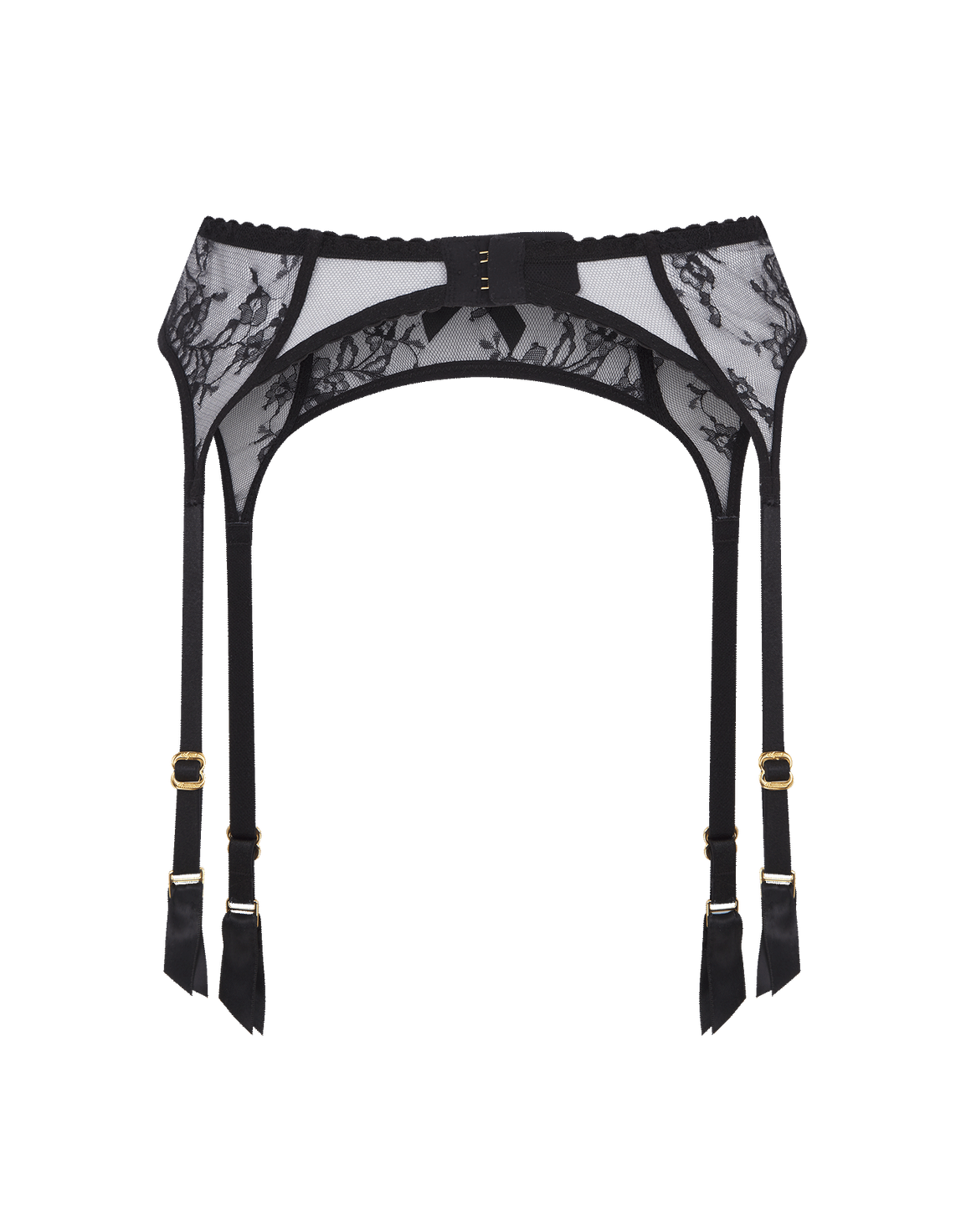 Sachaa Suspender Black | Agent Provocateur