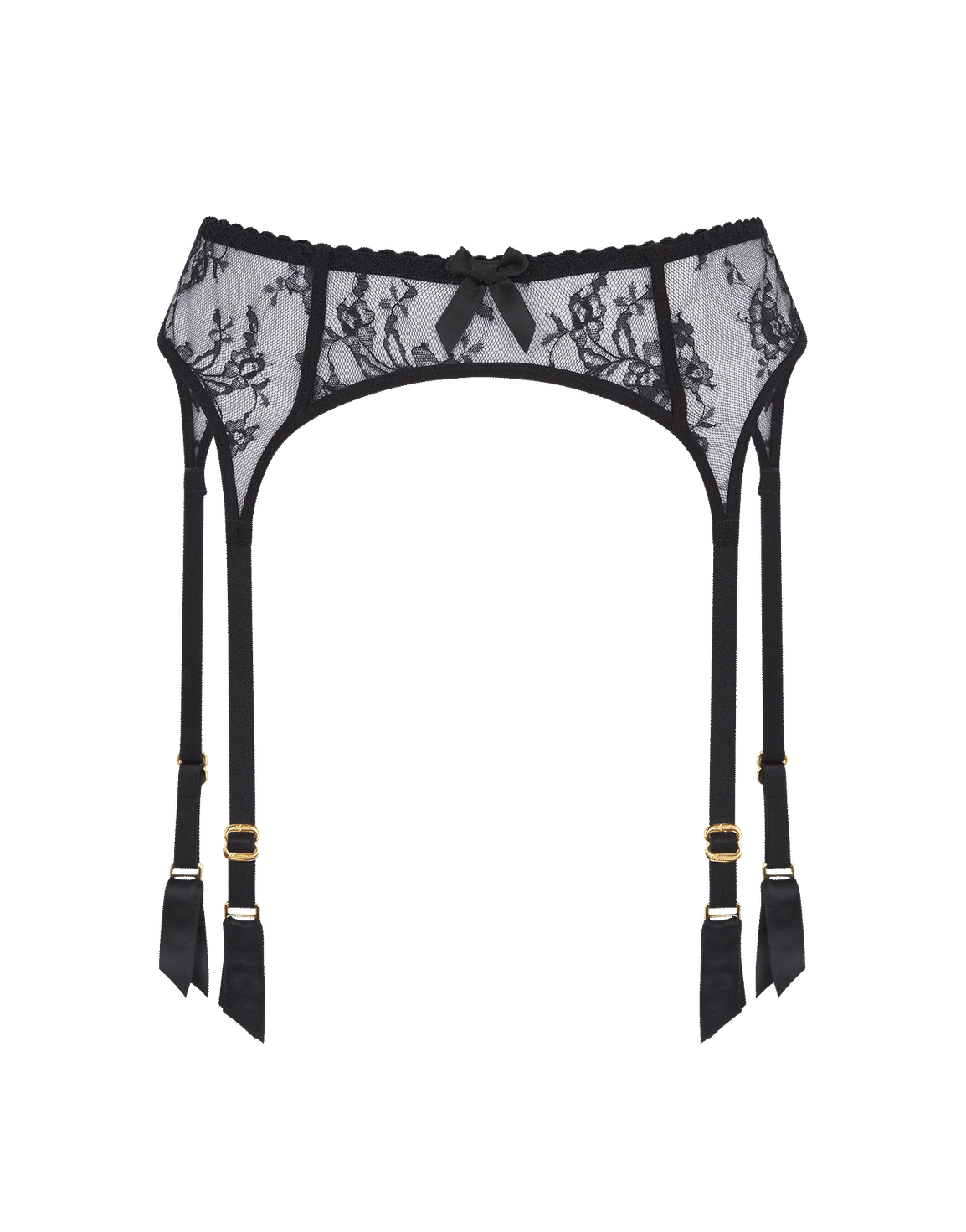 Sachaa Suspender Black | Agent Provocateur