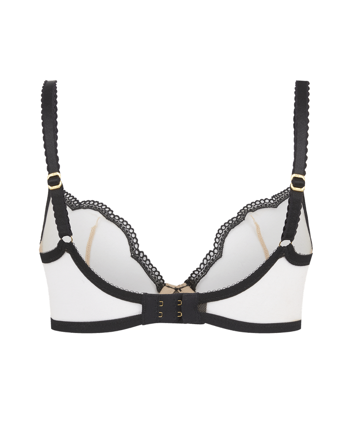 Kay Plunge Underwired Bra Black | Agent Provocateur