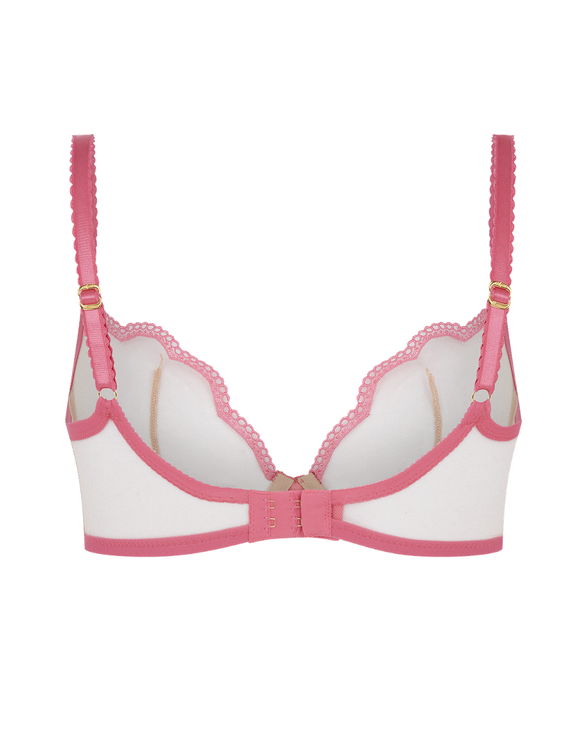 Kay Plunge Underwired Bra Pink | Agent Provocateur