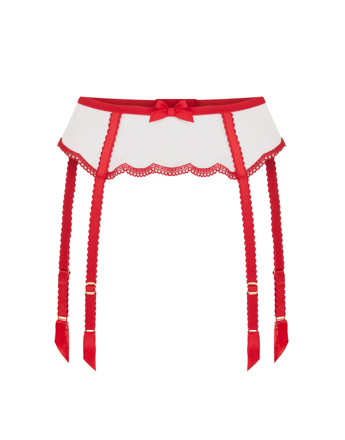Kay Suspender Red/Sand | Agent Provocateur