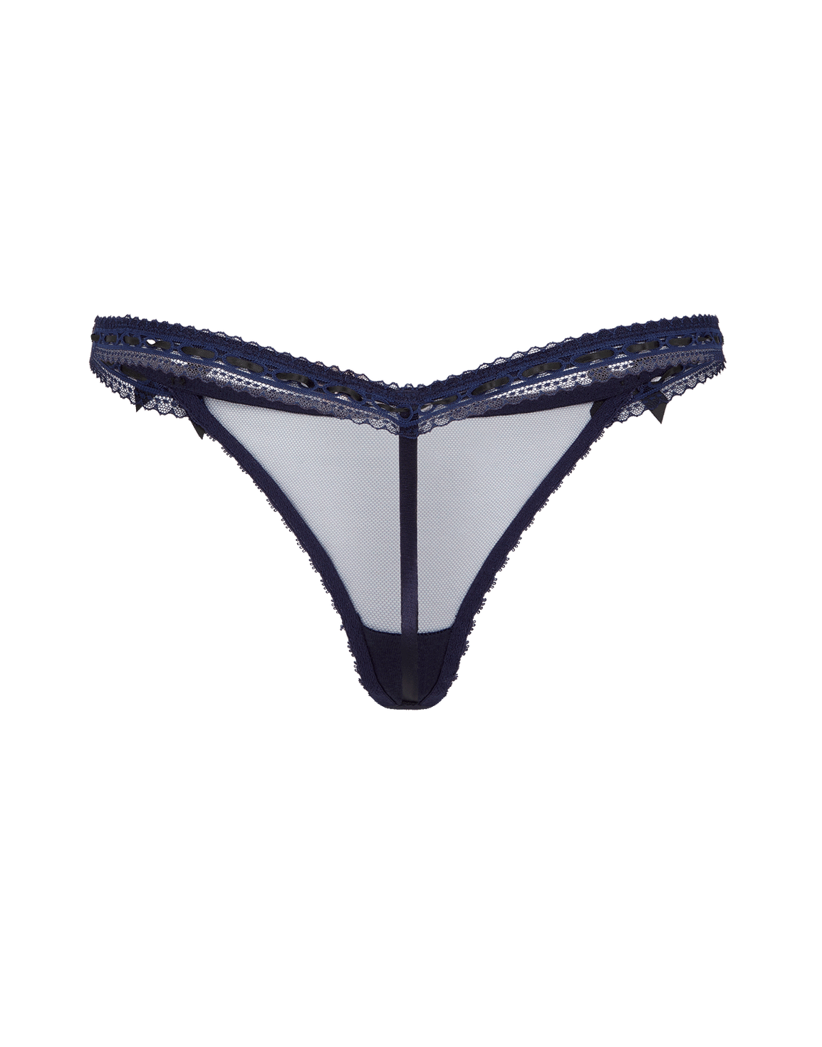 Claira Thong Navy/Black | Agent Provocateur