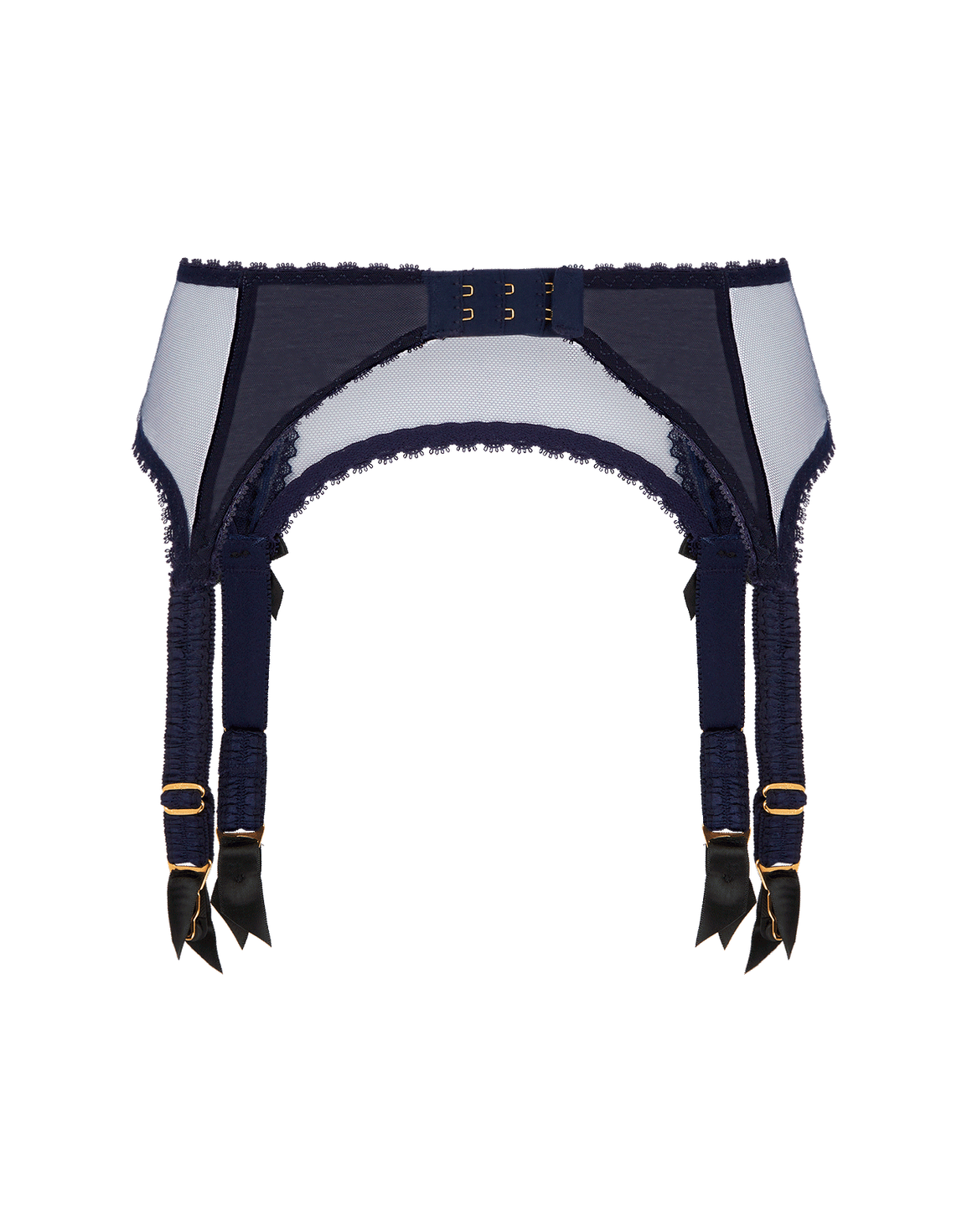 Claira Suspender Navy/Black | Agent Provocateur