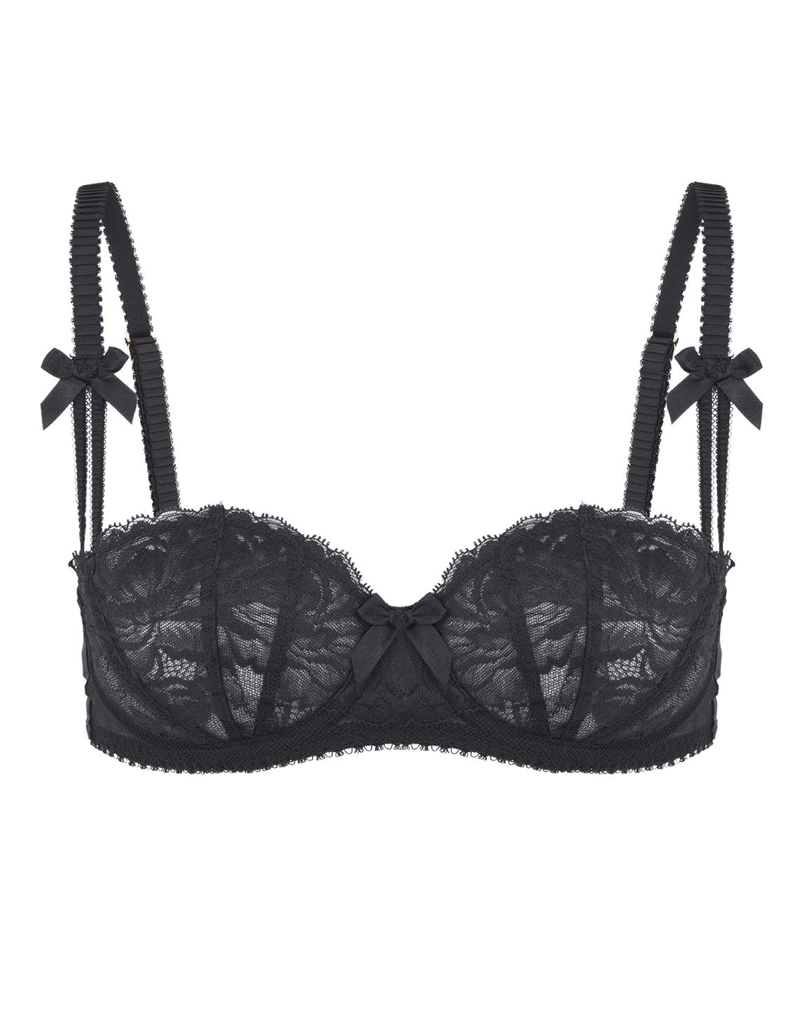 Yara Balconette Underwired Bra Black | Agent Provocateur