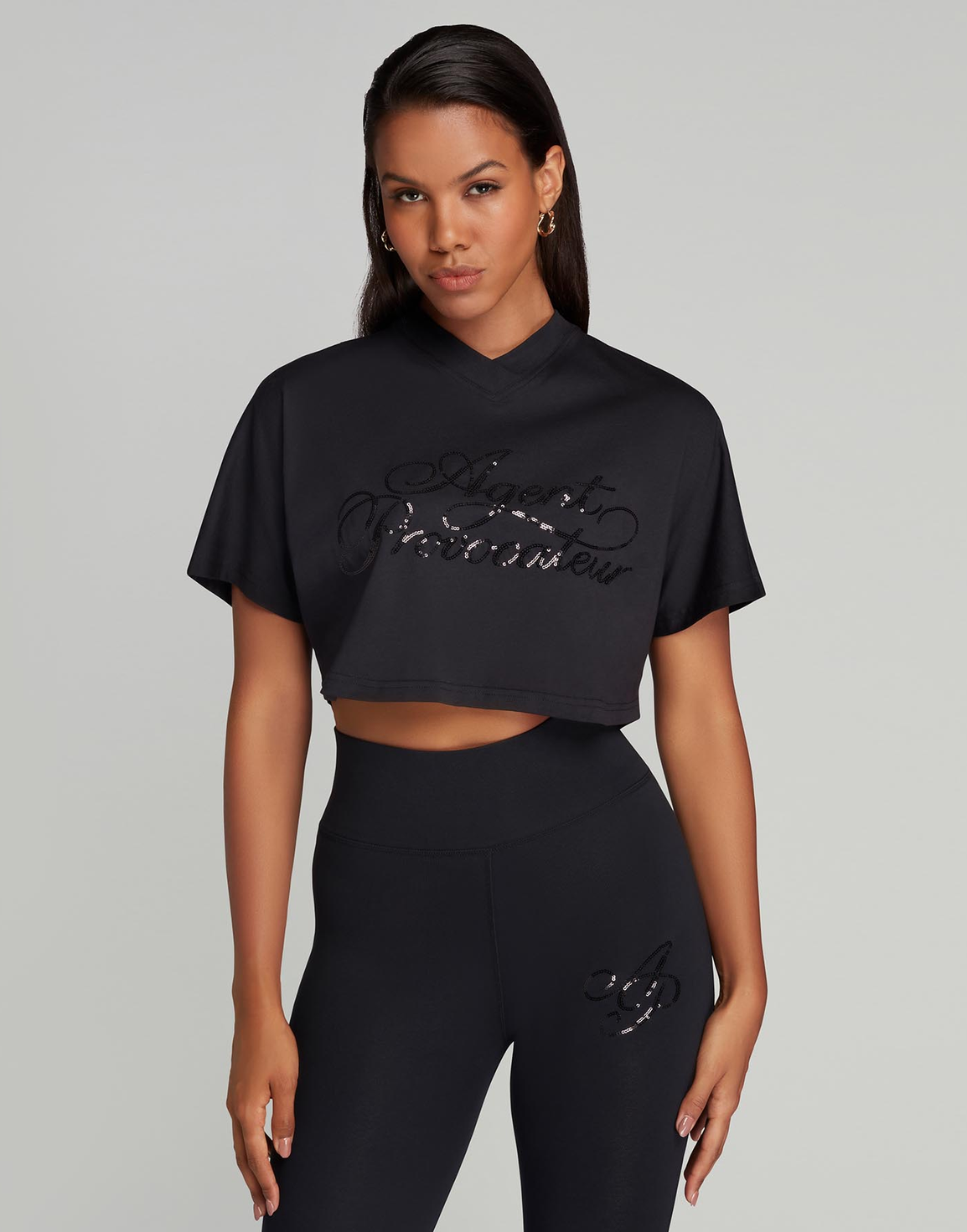 Rayley Crop Top Black | Agent Provocateur