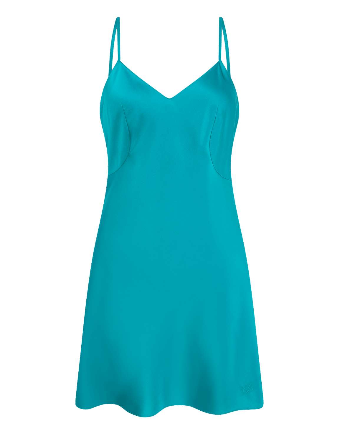 Arlette Short Slip Teal | Agent Provocateur