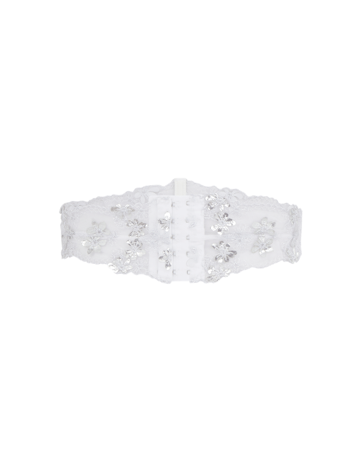 Skylee Waspie White/Silver | Agent Provocateur